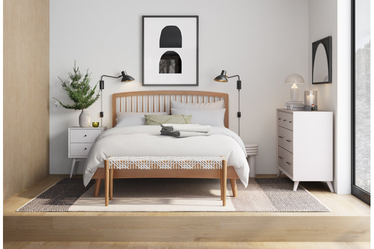 Scandinavian bedroom online design